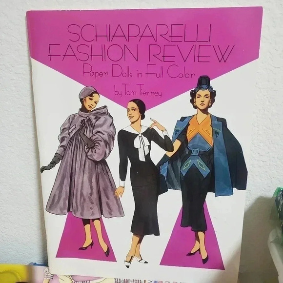 Schiaparelli Fashion Review Paper Dolls - Picture 1 of 2